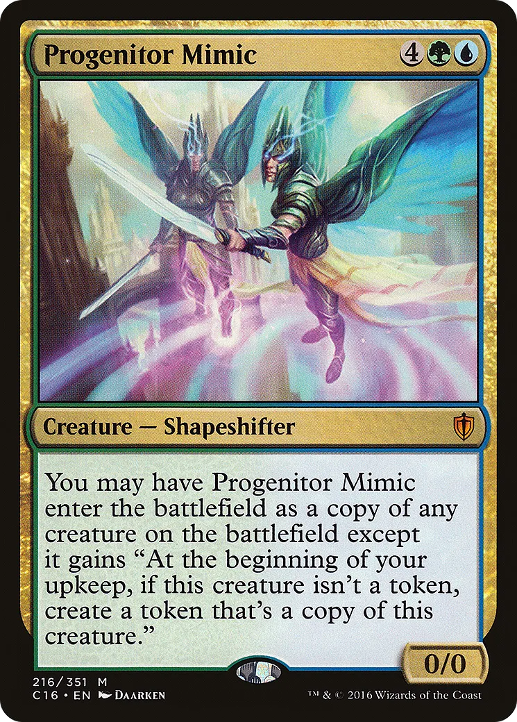 Progenitor Mimic — Commander 2016 — Magic: The Gathering