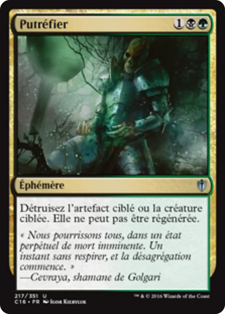 Putréfier — Commander 2016 — Magic: The Gathering