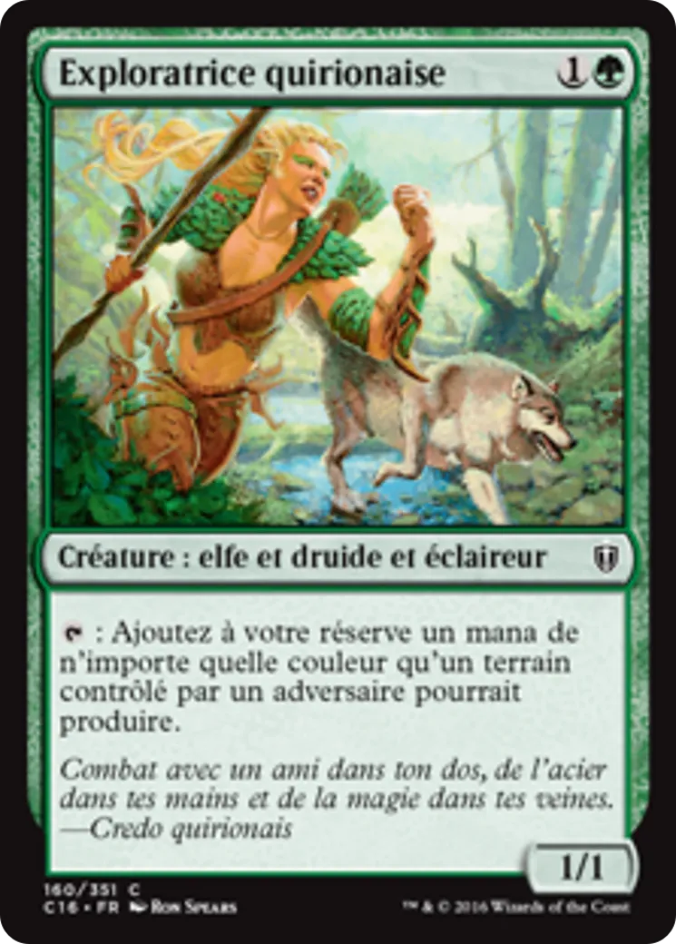Exploratrice quirionaise — Commander 2016 — Magic: The Gathering