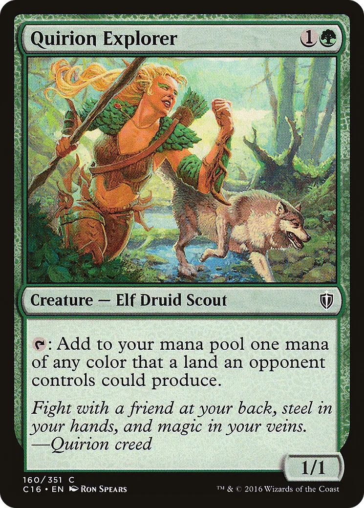 Quirion Explorer — Commander 2016 — Magic: The Gathering