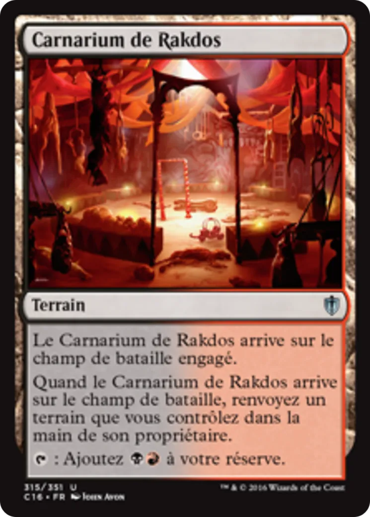Carnarium de Rakdos — Commander 2016 — Magic: The Gathering