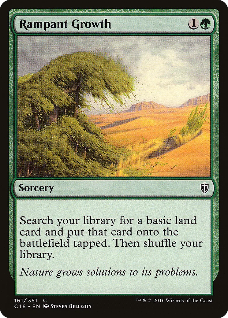 Rampant Growth — Commander 2016 — Magic: The Gathering