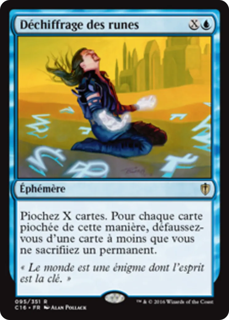 Déchiffrage des runes — Commander 2016 — Magic: The Gathering