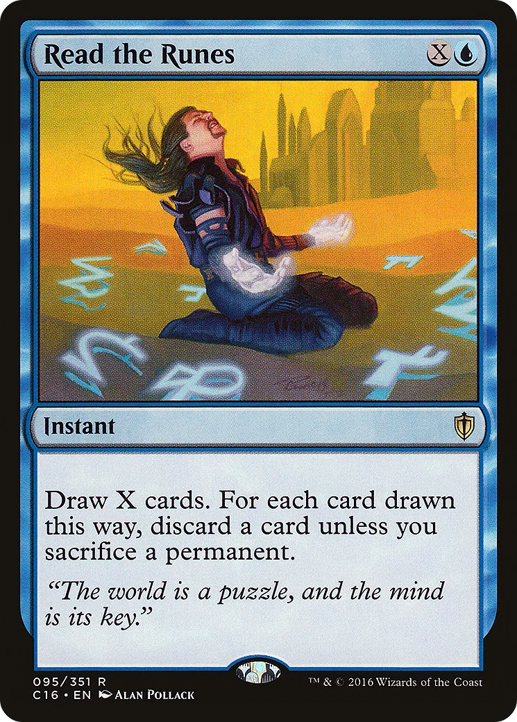 Read the Runes — Commander 2016 — Magic: The Gathering