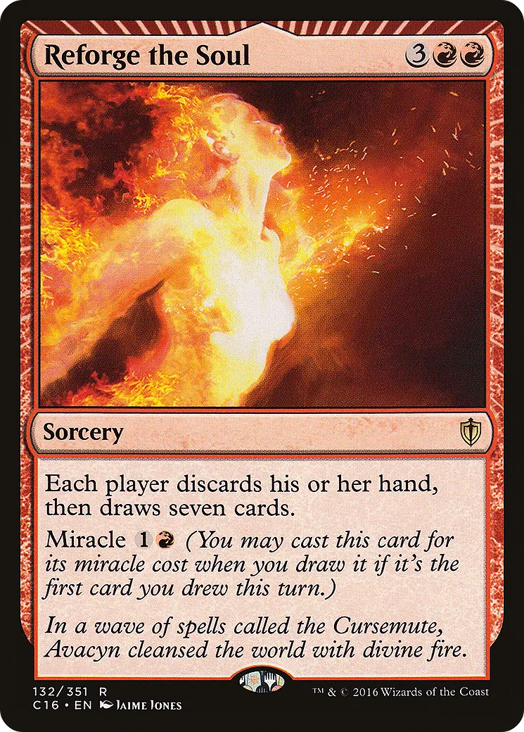 Reforge the Soul — Commander 2016 — Magic: The Gathering