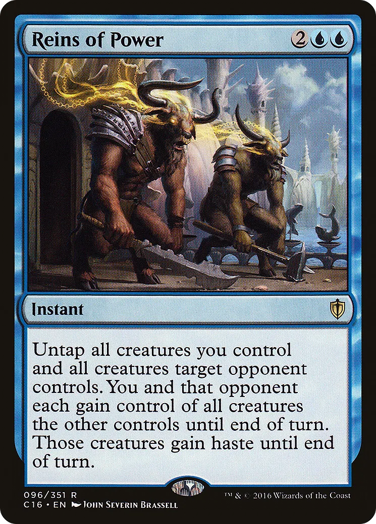 Reins of Power — Commander 2016 — Magic: The Gathering