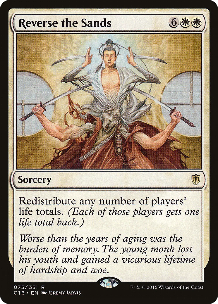 Reverse the Sands — Commander 2016 — Magic: The Gathering
