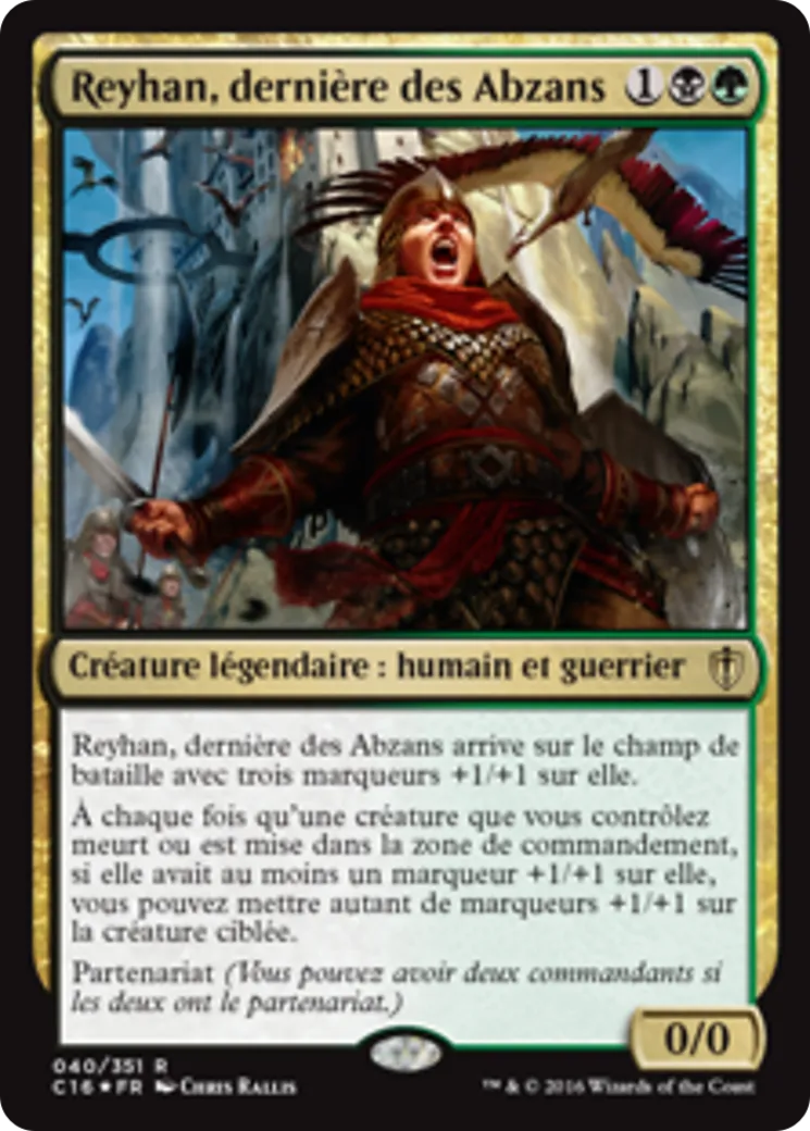 Reyhan, dernière des Abzans — Commander 2016 — Magic: The Gathering