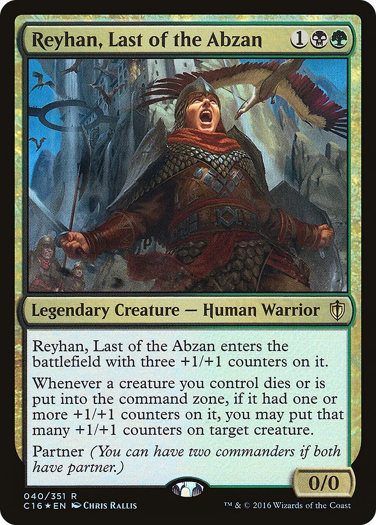 Reyhan, Last of the Abzan — Commander 2016 — Magic: The Gathering