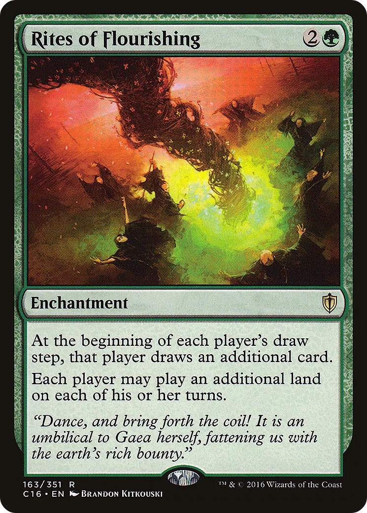Rites of Flourishing — Commander 2016 — Magic: The Gathering