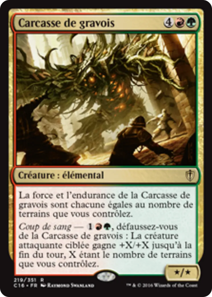 Carcasse de gravois — Commander 2016 — Magic: The Gathering