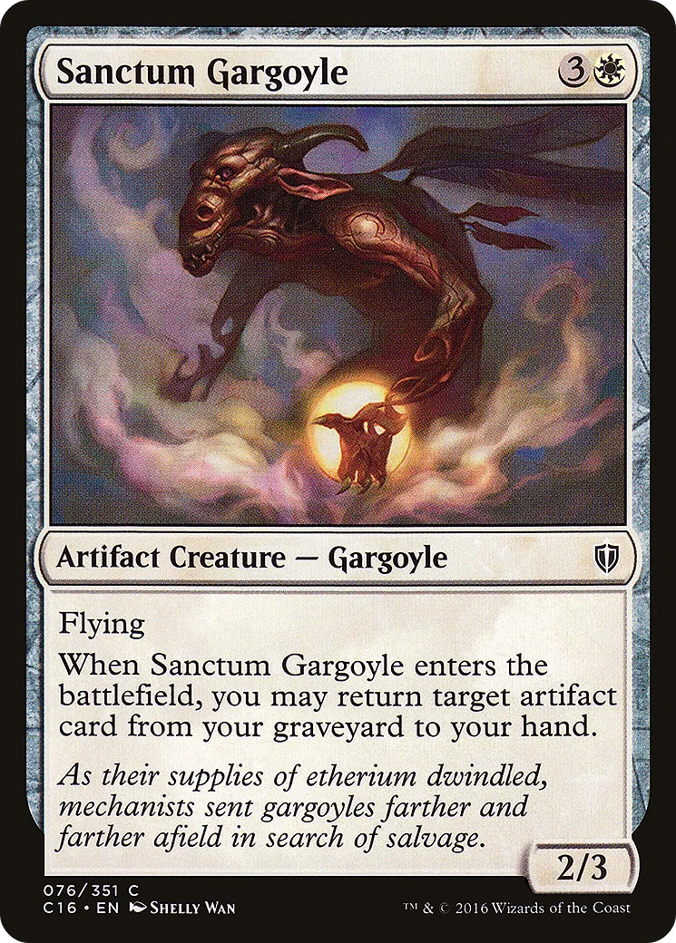 Sanctum Gargoyle — Commander 2016 — Magic: The Gathering
