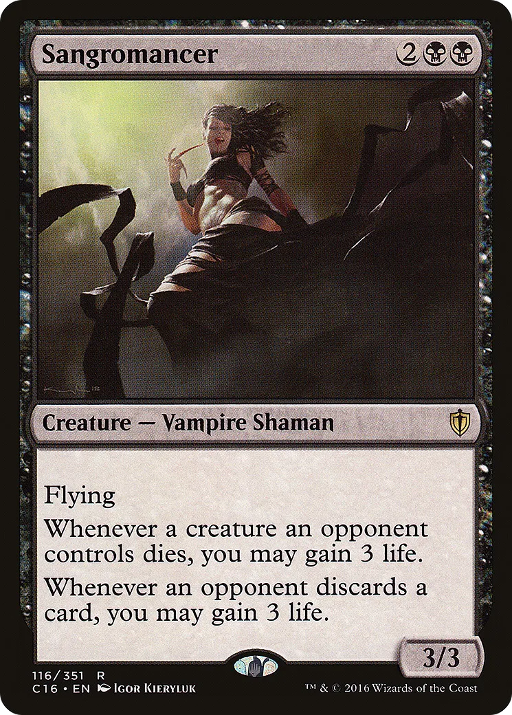Sangromancer — Commander 2016 — Magic: The Gathering