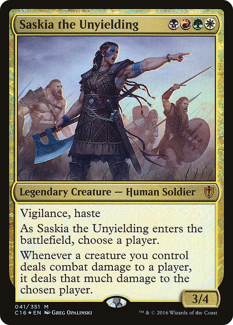 Saskia the Unyielding — Commander 2016 — Magic: The Gathering