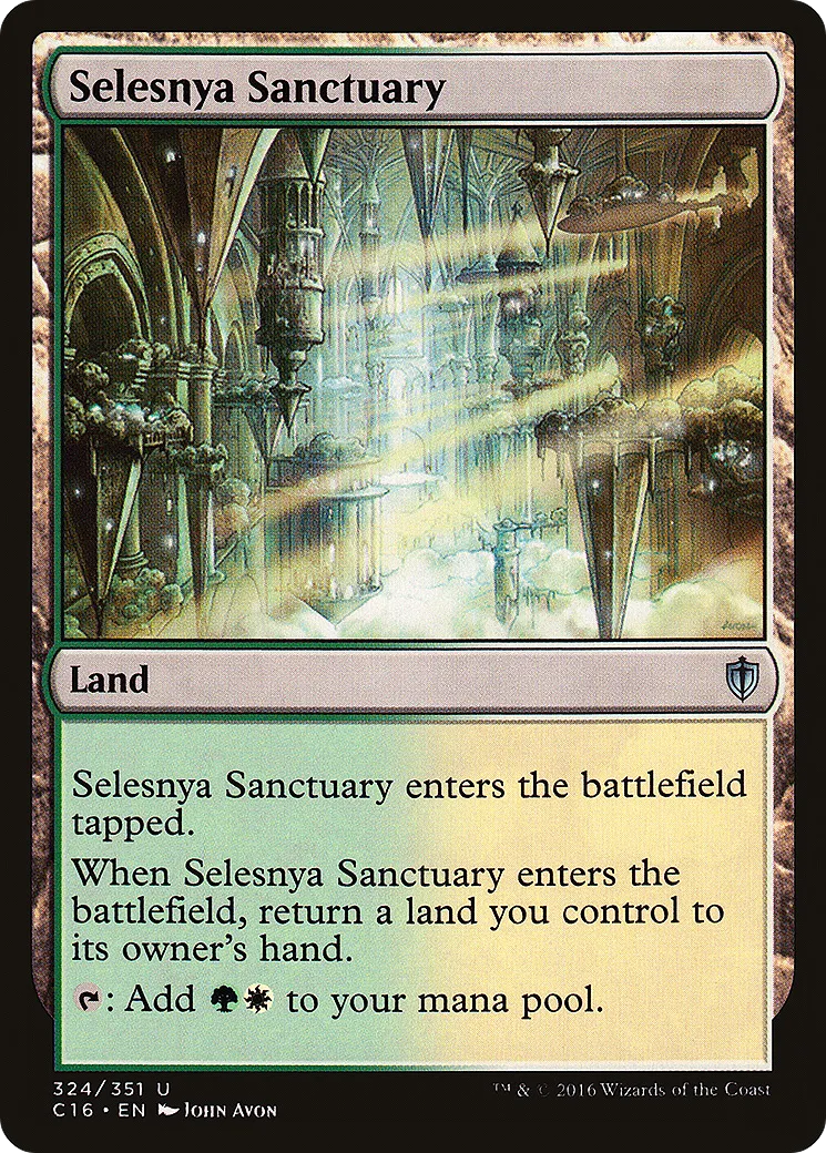 Selesnya Sanctuary — Commander 2016 — Magic: The Gathering