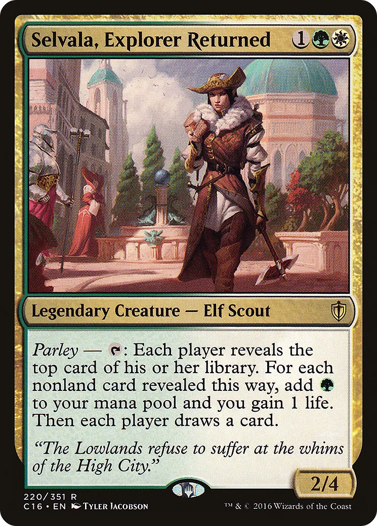 Selvala, Explorer Returned — Commander 2016 — Magic: The Gathering