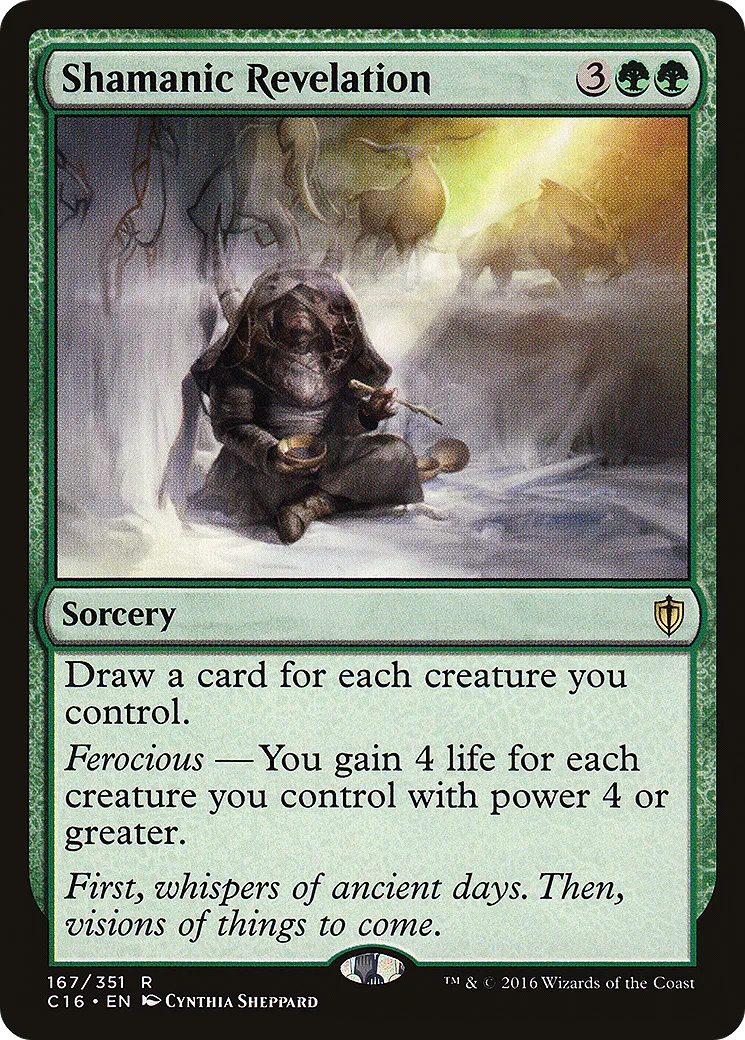 Shamanic Revelation — Commander 2016 — Magic: The Gathering