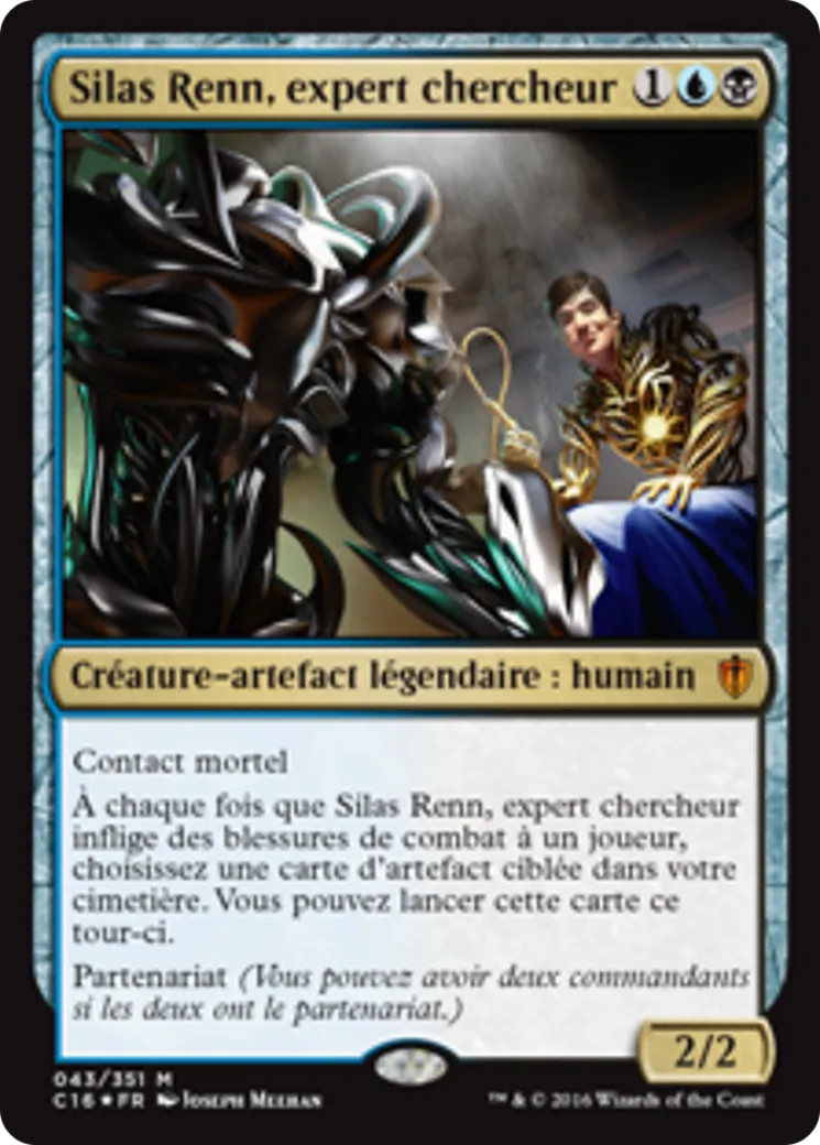 Silas Renn, expert chercheur — Commander 2016 — Magic: The Gathering
