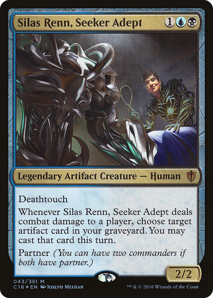 Silas Renn, Seeker Adept — Commander 2016 — Magic: The Gathering