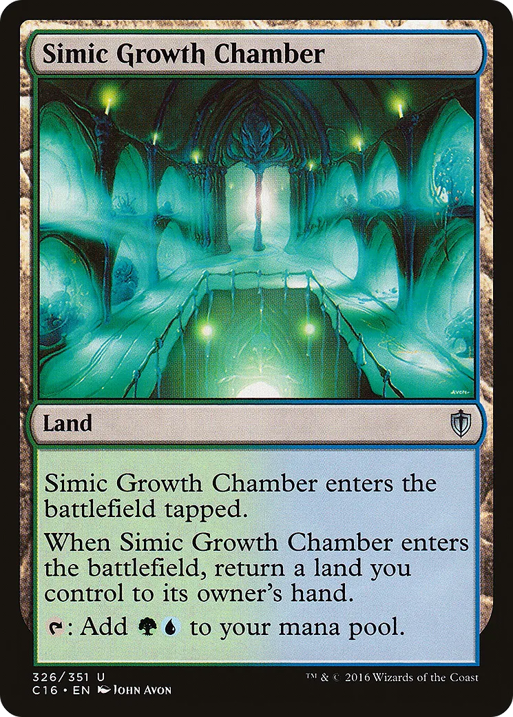 Simic Growth Chamber — Commander 2016 — Magic: The Gathering