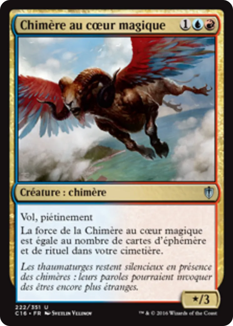 Chimère au cœur magique — Commander 2016 — Magic: The Gathering