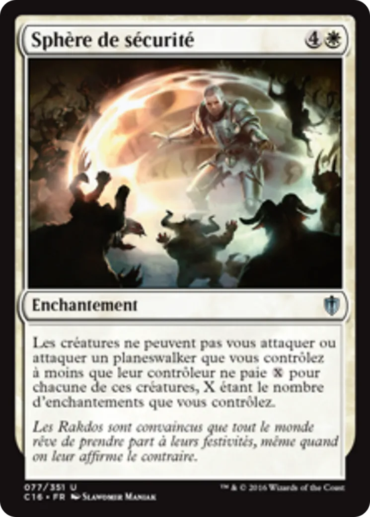 Sphère de sécurité — Commander 2016 — Magic: The Gathering