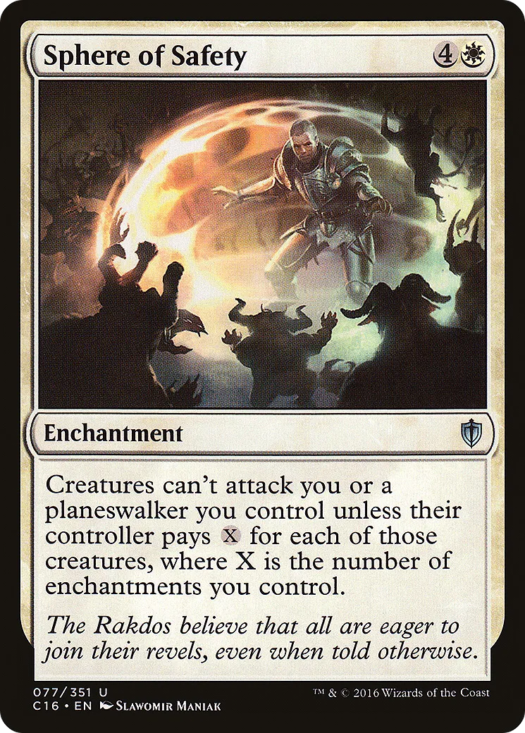 Sphère de sécurité — Commander 2016 — Magic: The Gathering