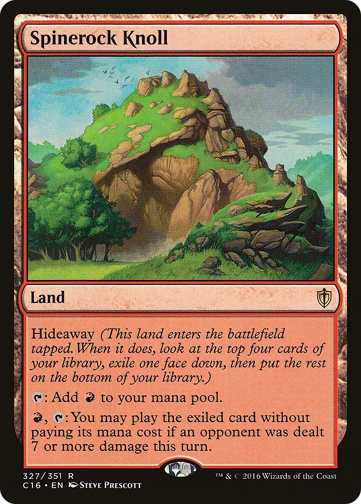 Spinerock Knoll — Commander 2016 — Magic: The Gathering