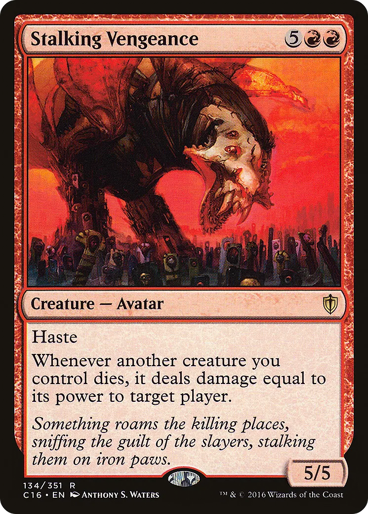 Stalking Vengeance — Commander 2016 — Magic: The Gathering