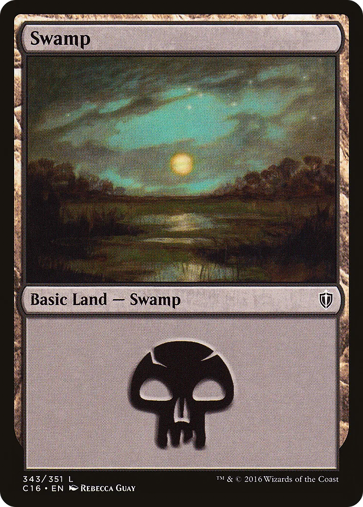 Swamp — Commander 2016 — Magic: The Gathering