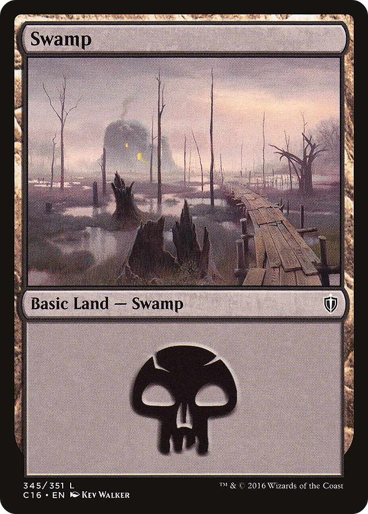 Swamp — Commander 2016 — Magic: The Gathering