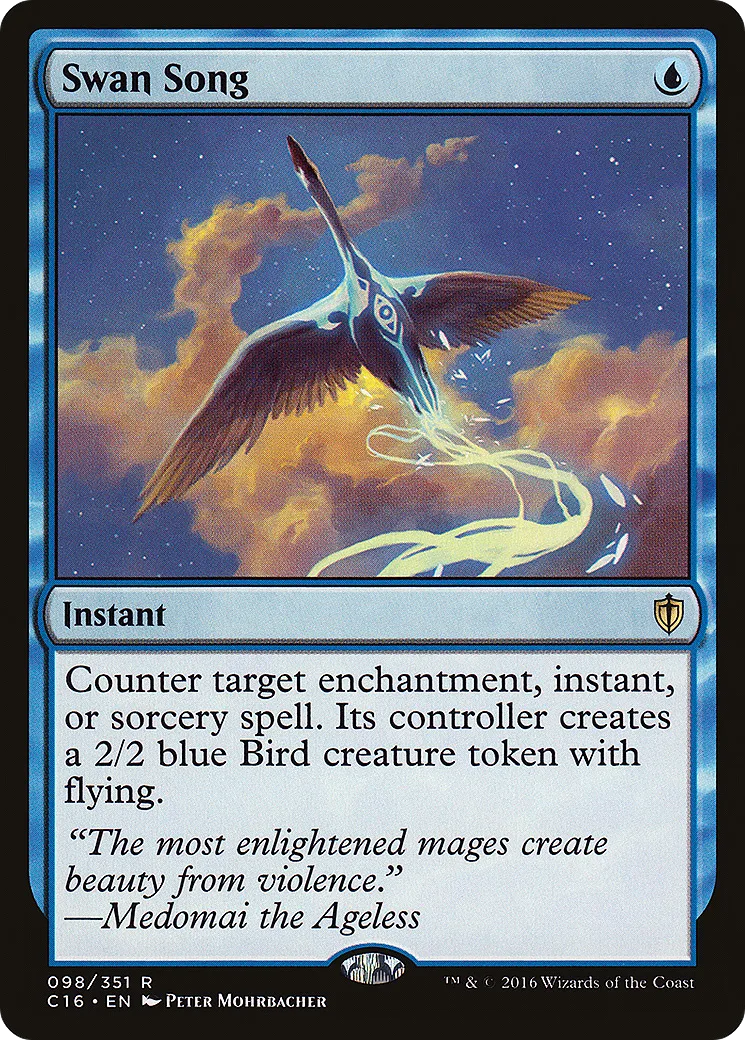 Chant du cygne — Commander 2016 — Magic: The Gathering