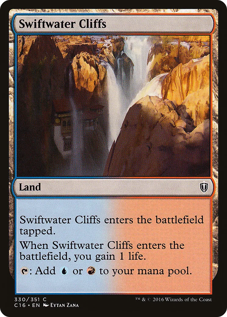 Swiftwater Cliffs — Commander 2016 — Magic: The Gathering