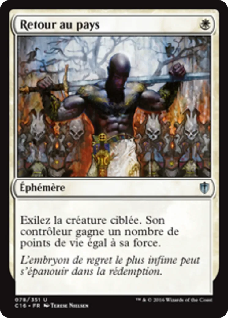 Retour au pays from Commander 2016 - Magic: The Gathering