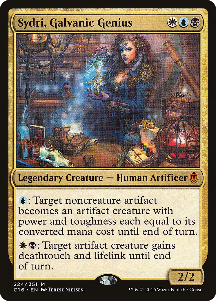 Sydri, Galvanic Genius — Commander 2016 — Magic: The Gathering