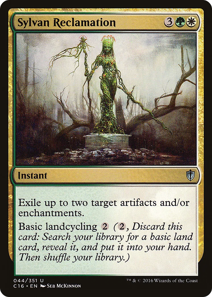 Sylvan Reclamation — Commander 2016 — Magic: The Gathering