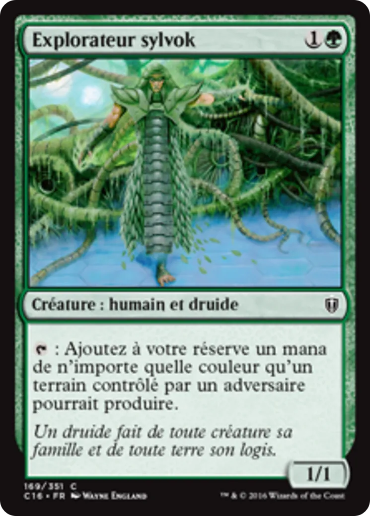 Explorateur sylvok — Commander 2016 — Magic: The Gathering