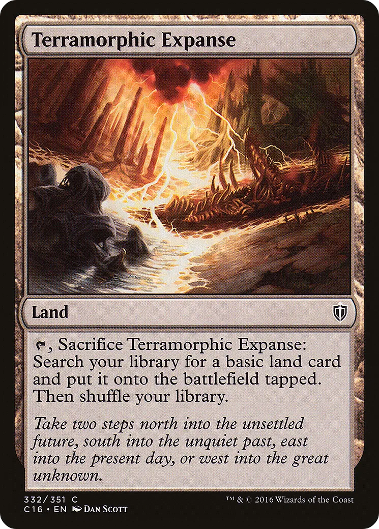 Immensité terramorphe — Commander 2016 — Magic: The Gathering