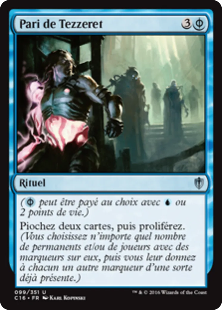 Pari de Tezzeret — Commander 2016 — Magic: The Gathering