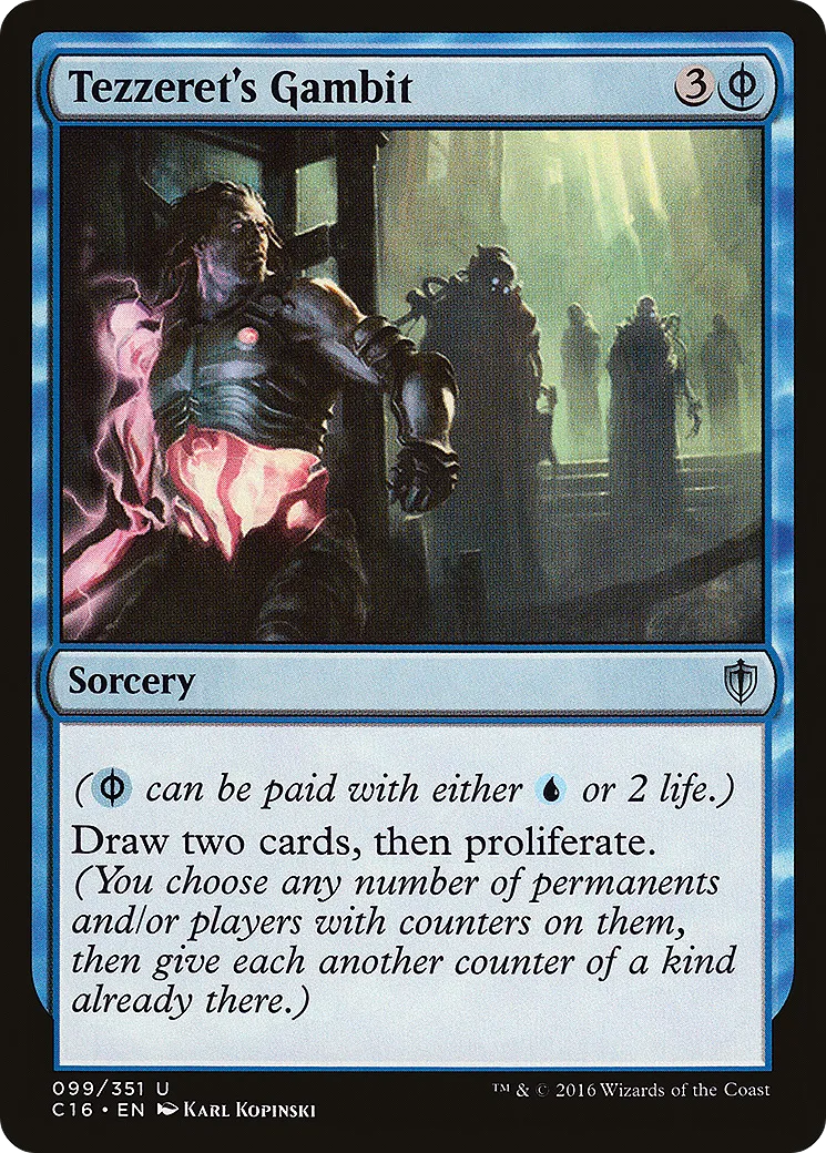 Tezzeret's Gambit — Commander 2016 — Magic: The Gathering