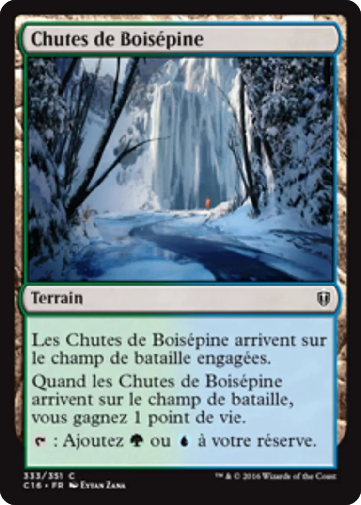 Chutes de Boisépine — Commander 2016 — Magic: The Gathering