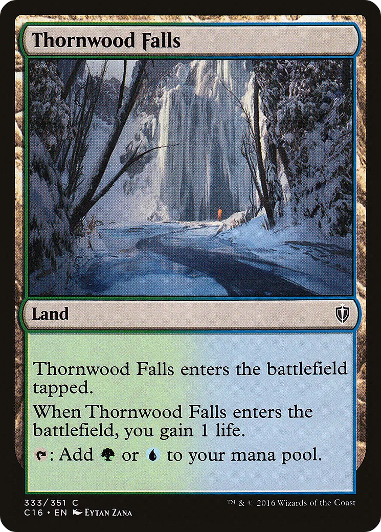 Thornwood Falls — Commander 2016 — Magic: The Gathering