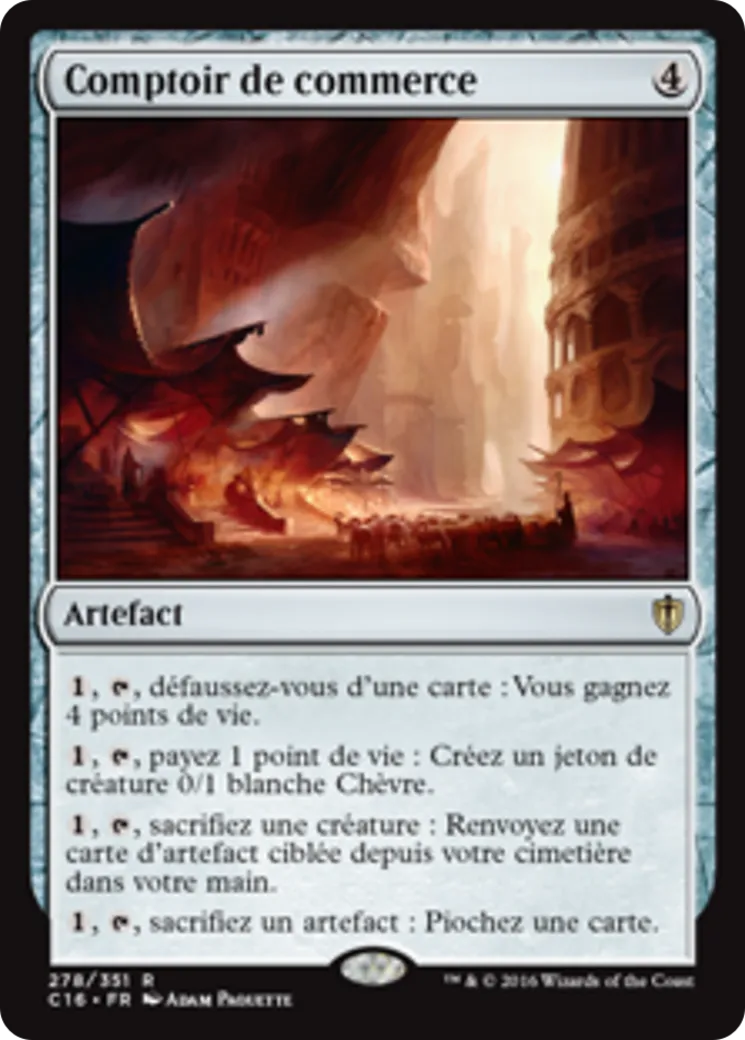 Comptoir de commerce — Commander 2016 — Magic: The Gathering