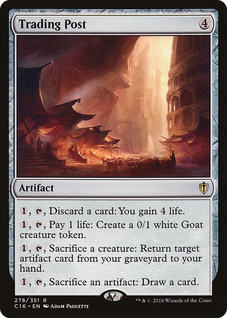 Trading Post from Commander 2016 - Magic: The Gathering