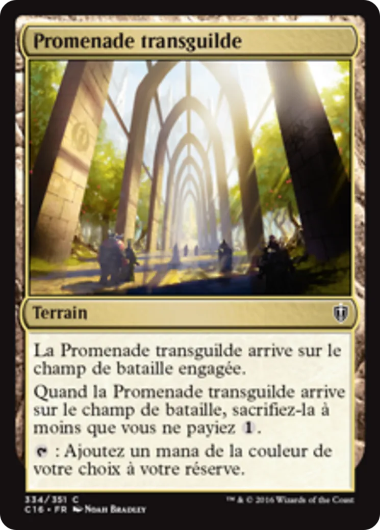 Promenade transguilde — Commander 2016 — Magic: The Gathering