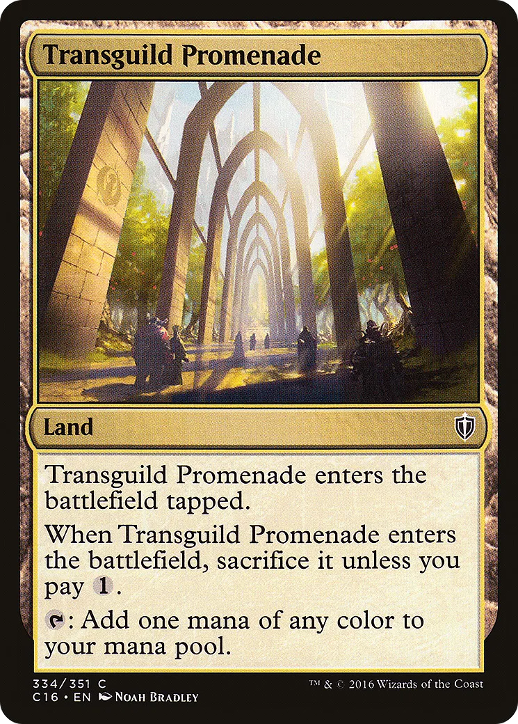 Transguild Promenade — Commander 2016 — Magic: The Gathering