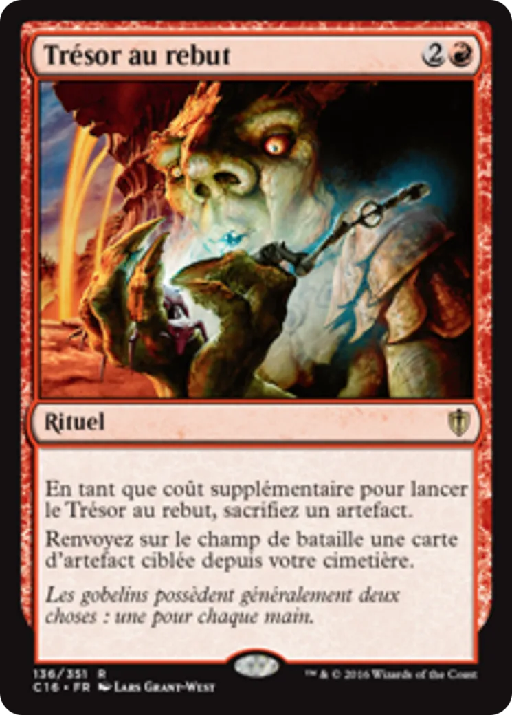 Trésor au rebut — Commander 2016 — Magic: The Gathering