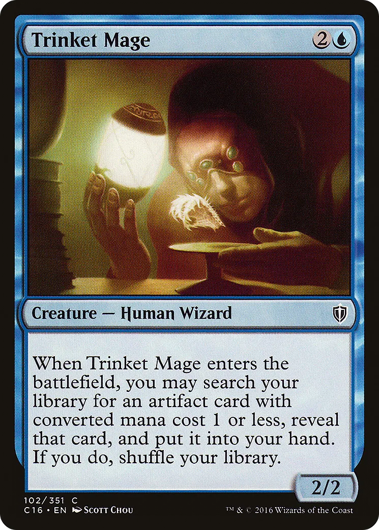 Trinket Mage — Commander 2016 — Magic: The Gathering