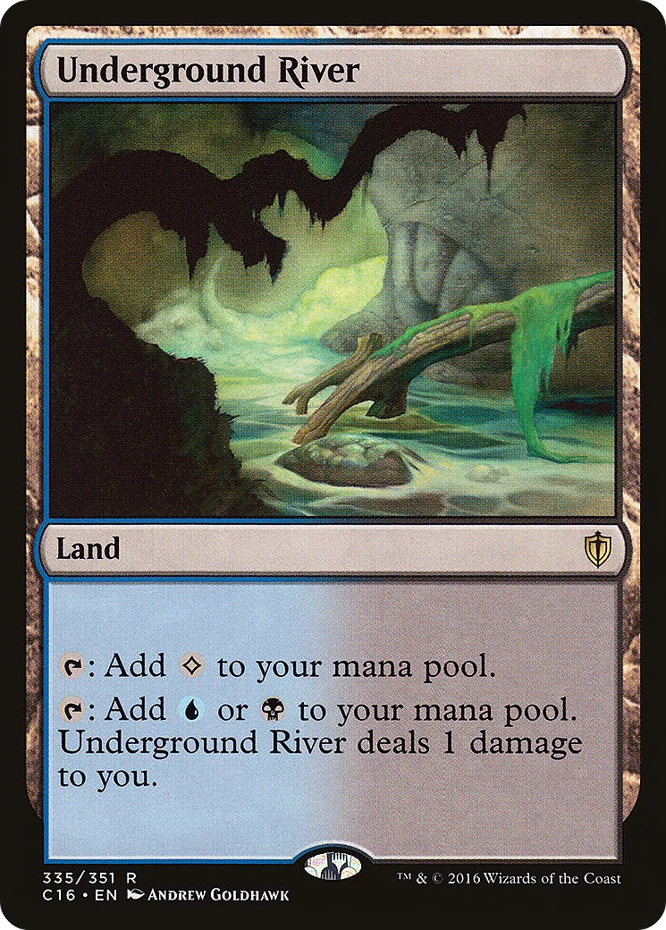 Underground River — Commander 2016 — Magic: The Gathering