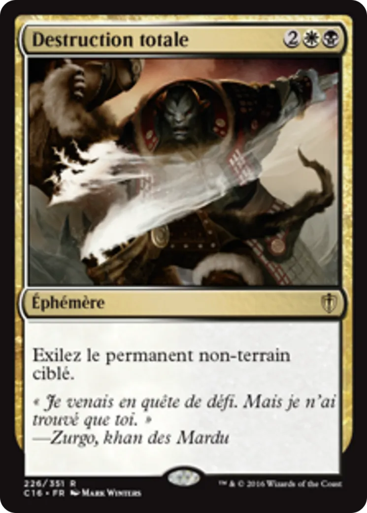 Destruction totale — Commander 2016 — Magic: The Gathering